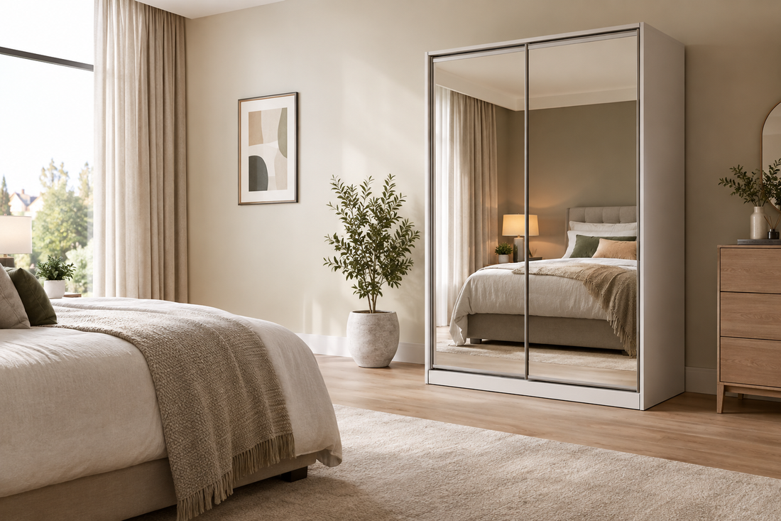 Milan 2 Door Wardrobe: Smart, Stylish Storage for Modern Bedrooms
