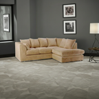 Manny L Shape Jumbo Cord 4 Seater Corner Sofa - Right Hand Corner