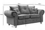 Plush Velvet 3+2 Seater Sofa Set