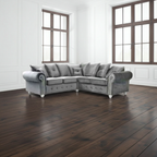 Plush Velvet Ashwin Corner Sofa