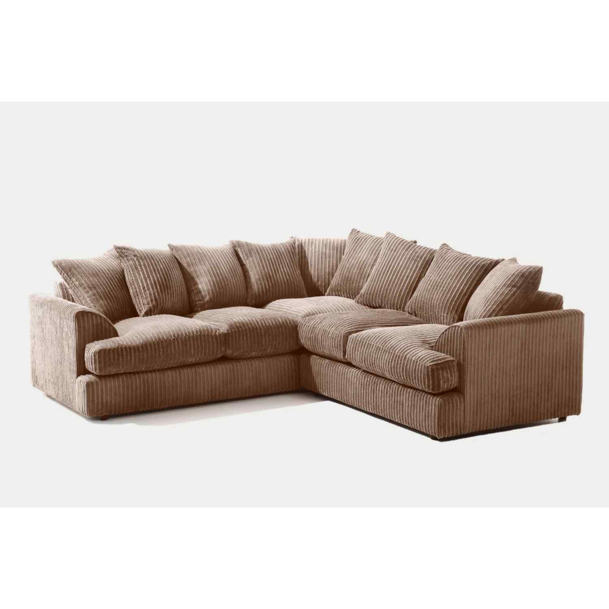 Manny Jumbo Cord 5 Seater Corner sofa