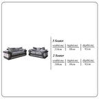 Jumbo Cord 3 & 2 Seater Sofa Set | Optional Footstool available