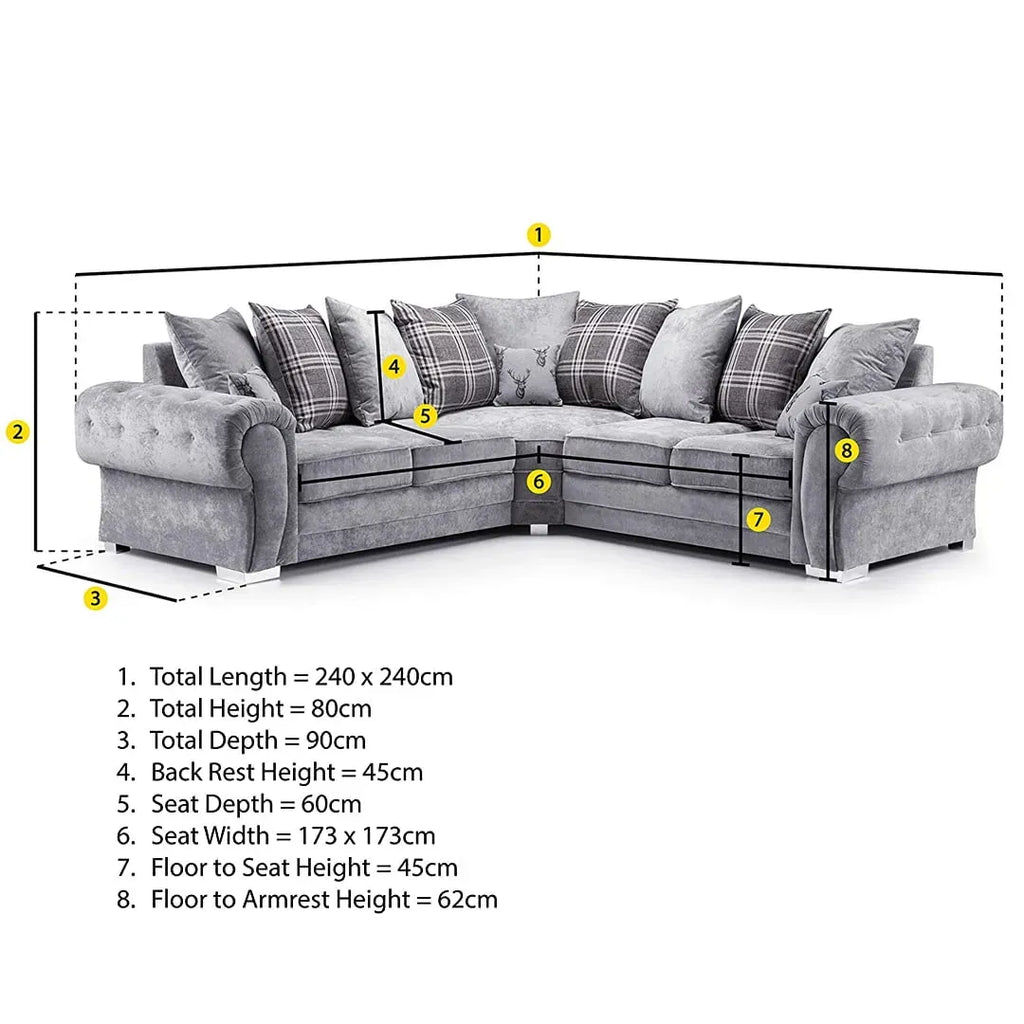 Verona Universal Corner Sofa