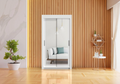 Spacious Milan 2 Door Wardrobe 120cm – Compact, Stylish, and Functional