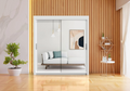 Modern Milan 203cm Wardrobe – Slim Fit Bedroom Furniture