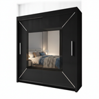 Venice Wardrobe 150cm – Compact Freestanding Closet with Hanging Space